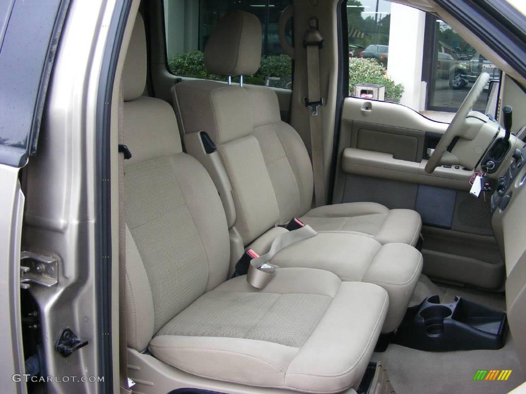 2004 F150 XLT SuperCrew - Arizona Beige Metallic / Tan photo #18
