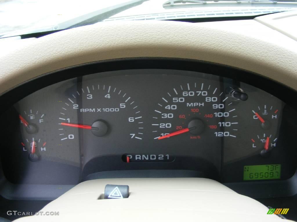 2004 F150 XLT SuperCrew - Arizona Beige Metallic / Tan photo #23