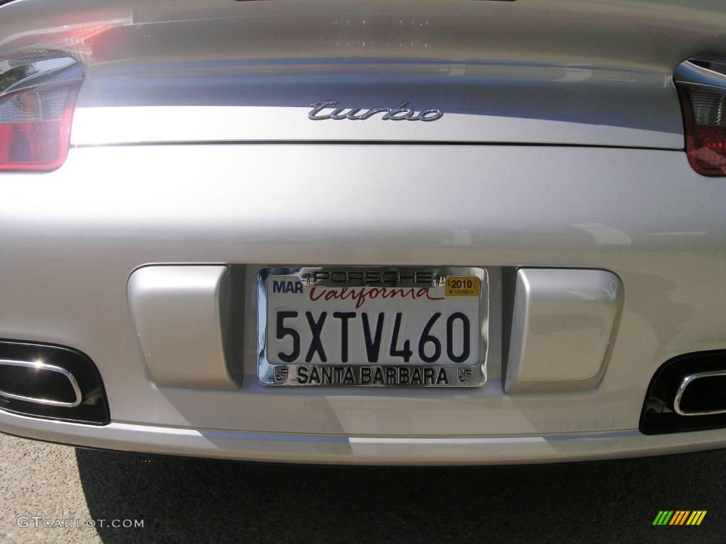 2007 911 Turbo Coupe - Arctic Silver Metallic / Black photo #15