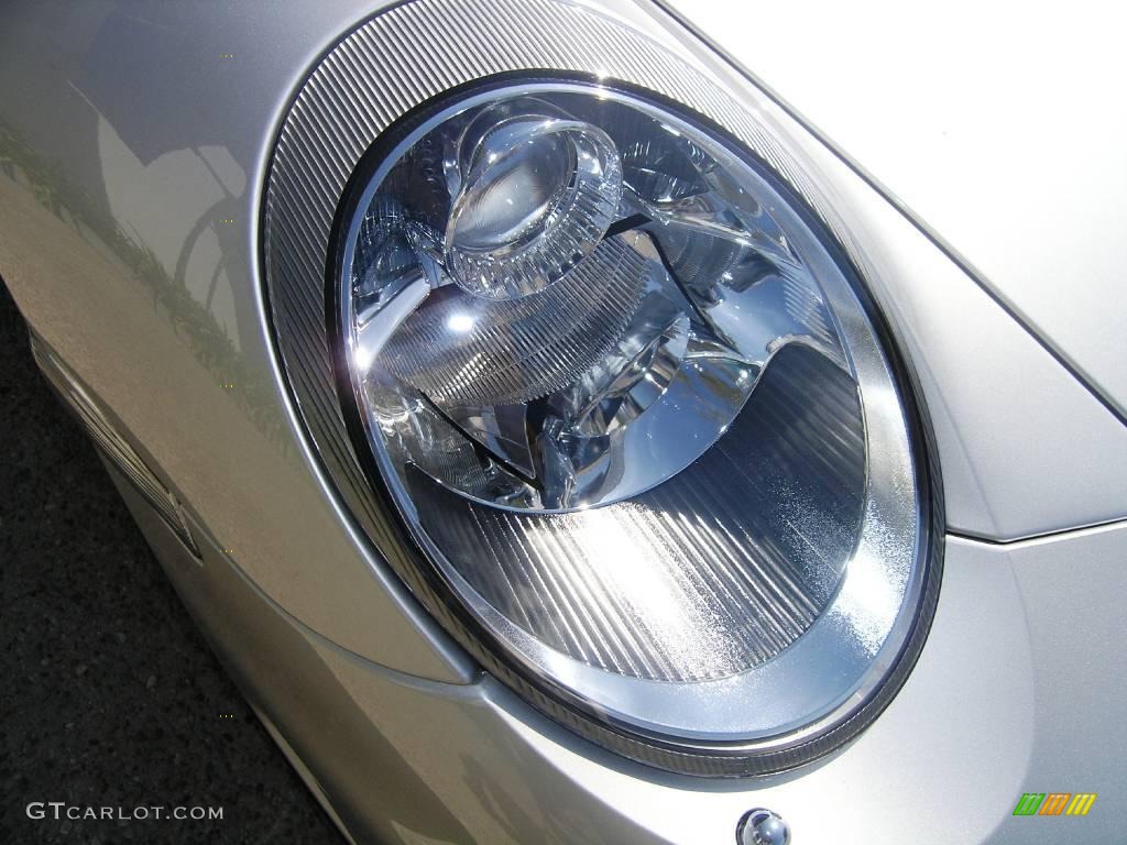 2007 911 Turbo Coupe - Arctic Silver Metallic / Black photo #30