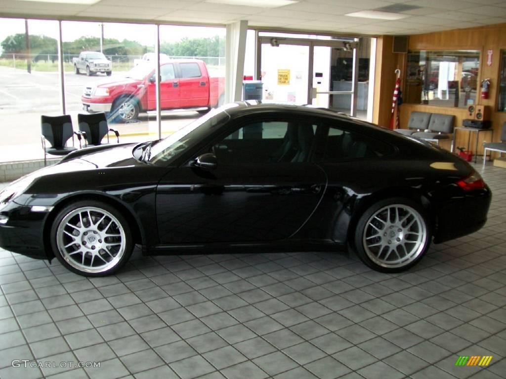 2007 911 Carrera Coupe - Black / Black photo #2