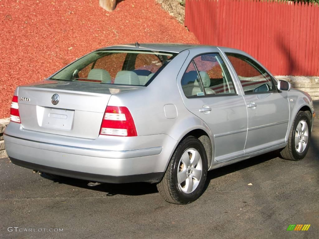 2005 Jetta GLS Sedan - Reflex Silver Metallic / Grey photo #5
