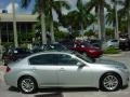 2007 Liquid Platinum Metallic Infiniti G 35 Sedan  photo #2