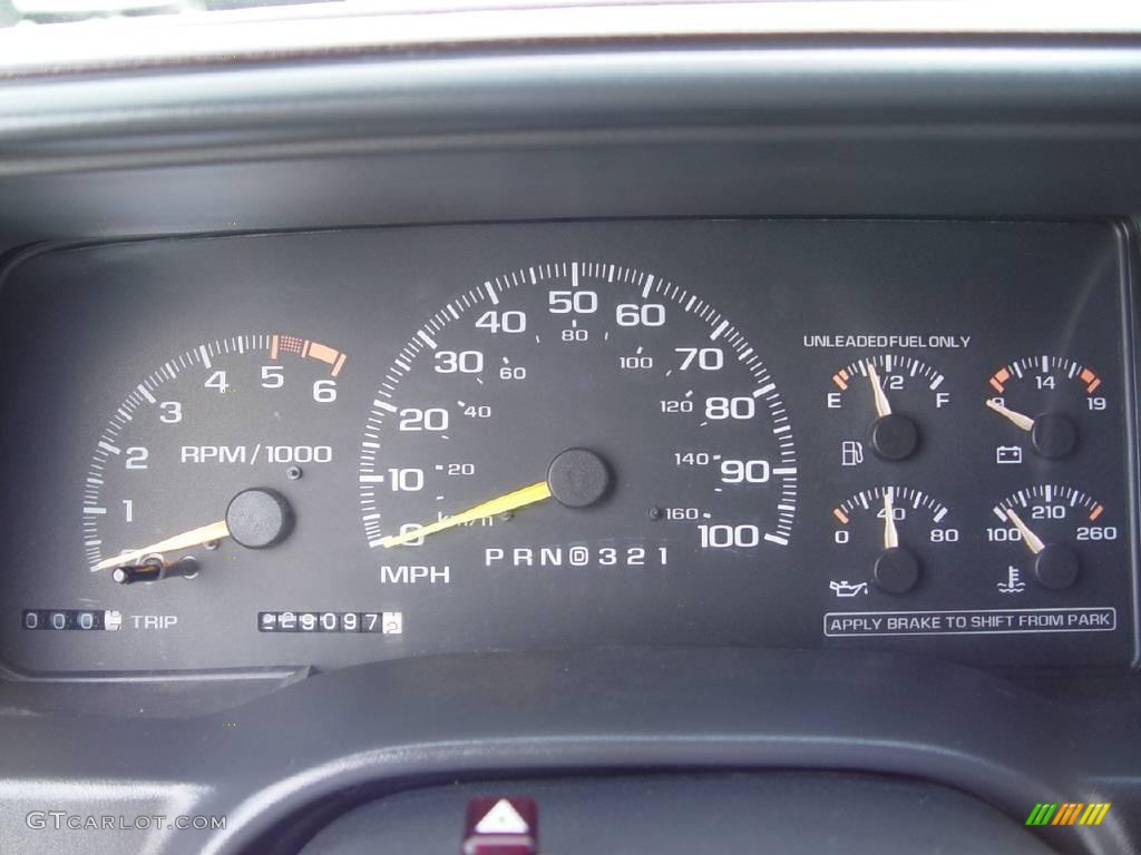 1996 C/K K1500 Silverado Extended Cab 4x4 - Olympic White / Red photo #12
