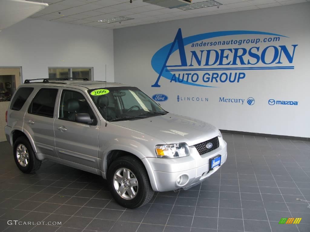 2006 Escape Limited 4WD - Silver Metallic / Ebony Black photo #1