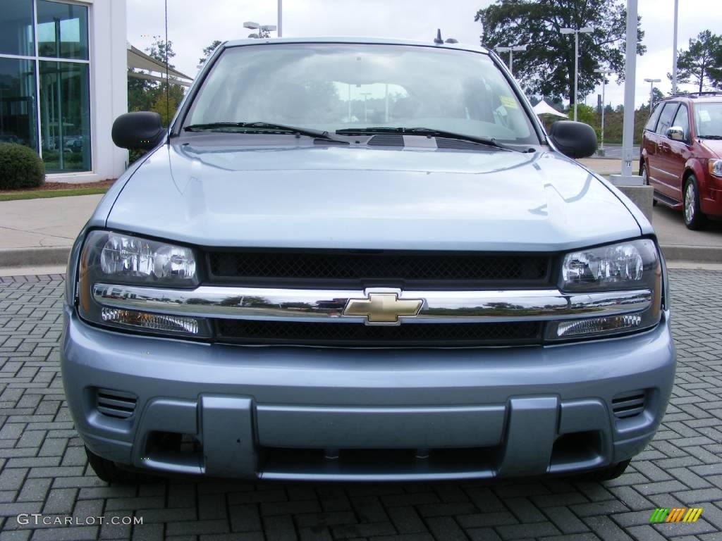 2006 TrailBlazer LS - Silver Blue Metallic / Light Gray photo #8