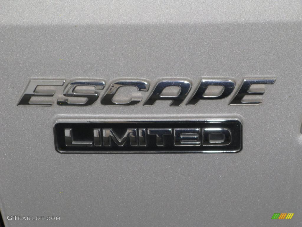 2006 Escape Limited 4WD - Silver Metallic / Ebony Black photo #21