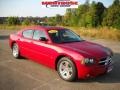 2006 Inferno Red Crystal Pearl Dodge Charger SXT  photo #23