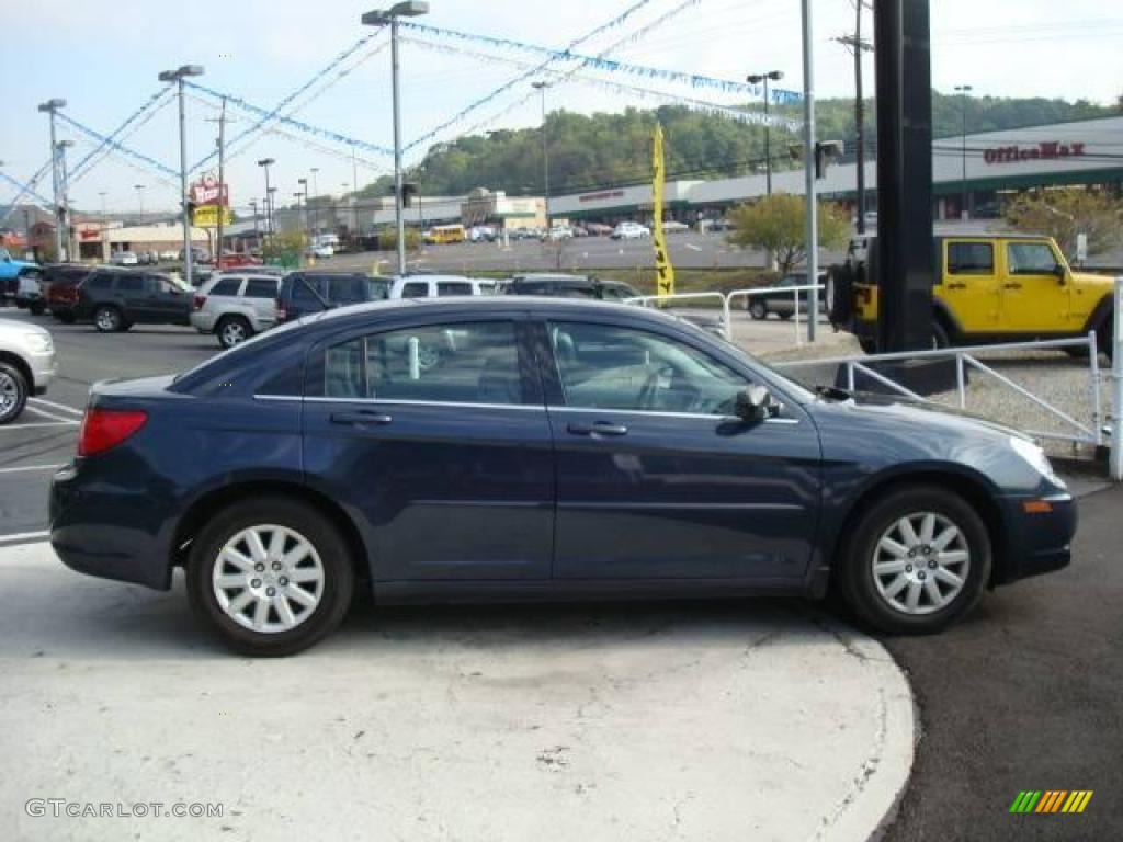 2008 Sebring LX Sedan - Modern Blue Pearl / Dark Slate Gray/Light Slate Gray photo #5