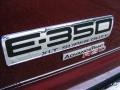 2007 Dark Toreador Red Metallic Ford E Series Van E350 Super Duty XLT Passenger  photo #10