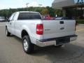 2007 Silver Metallic Ford F150 XLT SuperCab 4x4  photo #2