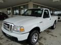Oxford White 2008 Ford Ranger XLT Regular Cab