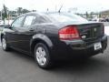 2008 Brilliant Black Crystal Pearl Dodge Avenger SE  photo #3