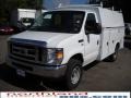 Oxford White - E Series Cutaway E350 Commercial Utility Truck Photo No. 2