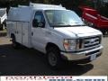 Oxford White - E Series Cutaway E350 Commercial Utility Truck Photo No. 4