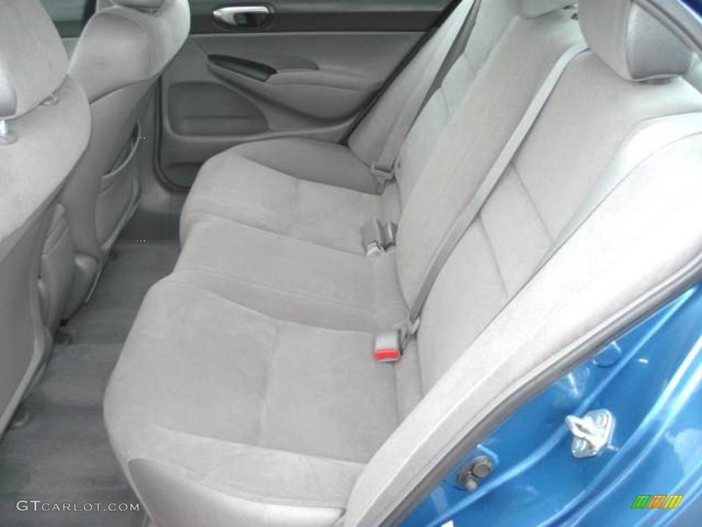 2006 Civic LX Sedan - Atomic Blue Metallic / Gray photo #11
