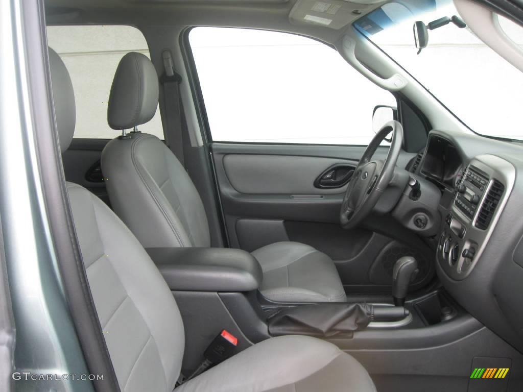 2005 Escape XLT V6 4WD - Titanium Green Metallic / Medium/Dark Flint Grey photo #6