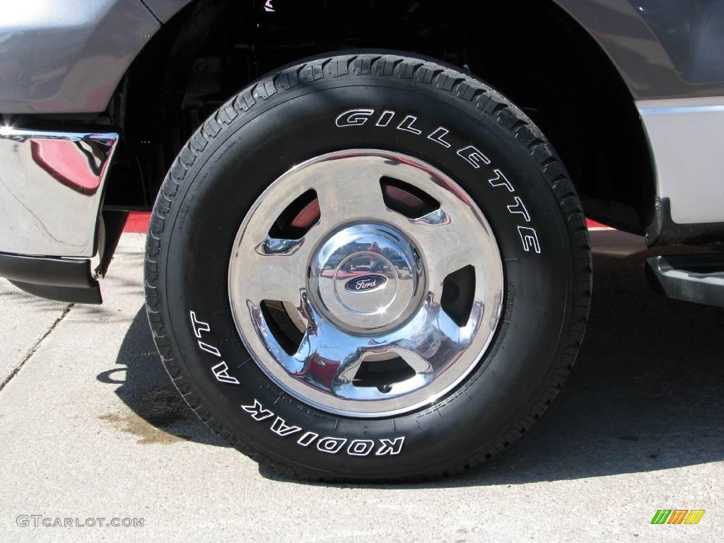 2006 F150 XLT SuperCrew 4x4 - Dark Shadow Grey Metallic / Medium/Dark Flint photo #9