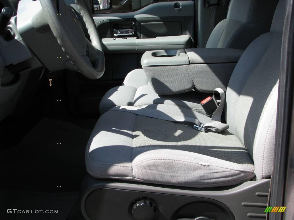2006 F150 XLT SuperCrew 4x4 - Dark Shadow Grey Metallic / Medium/Dark Flint photo #10