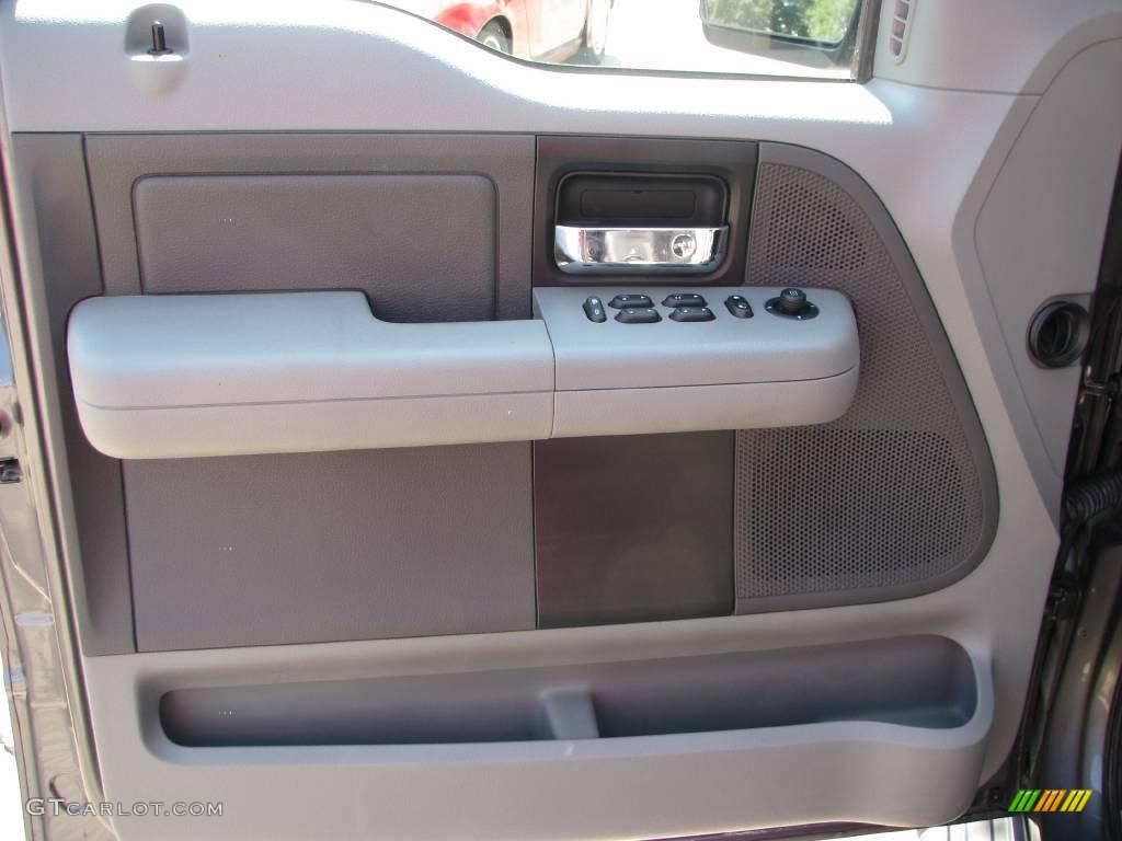 2006 F150 XLT SuperCrew 4x4 - Dark Shadow Grey Metallic / Medium/Dark Flint photo #11