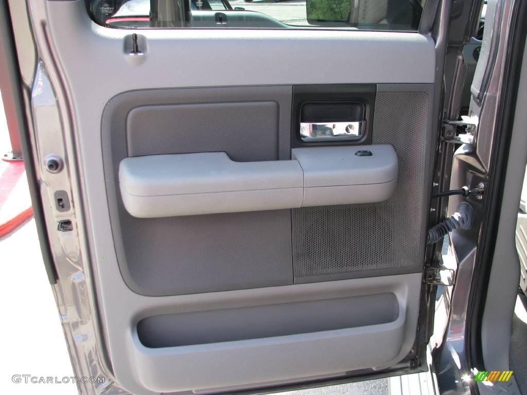 2006 F150 XLT SuperCrew 4x4 - Dark Shadow Grey Metallic / Medium/Dark Flint photo #16