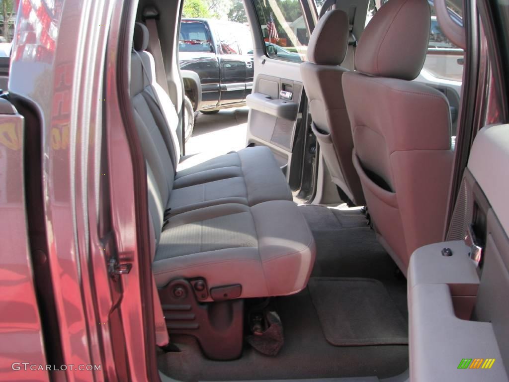 2006 F150 XLT SuperCrew 4x4 - Dark Shadow Grey Metallic / Medium/Dark Flint photo #17
