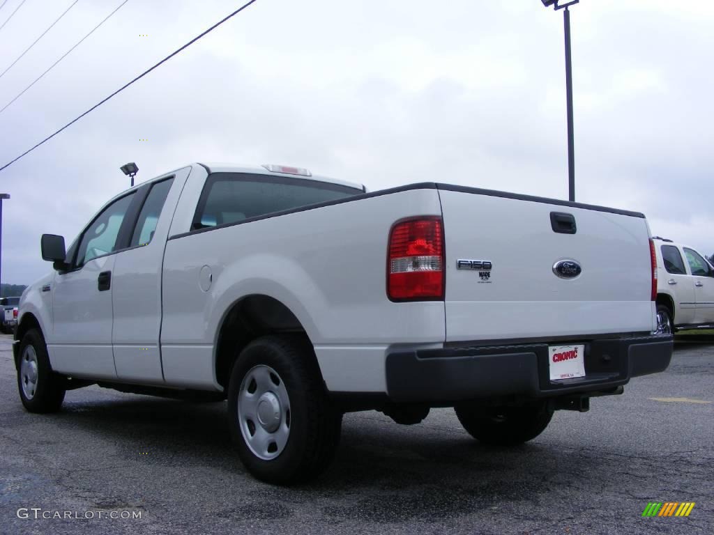 2006 F150 XL SuperCab - Oxford White / Medium/Dark Flint photo #6