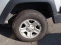 2009 Bright Silver Metallic Jeep Wrangler X 4x4  photo #7