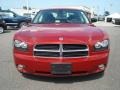 2009 Inferno Red Crystal Pearl Dodge Charger SXT  photo #8