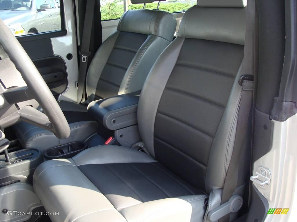 2009 Wrangler X 4x4 - Bright Silver Metallic / Dark Slate Gray/Medium Slate Gray photo #11