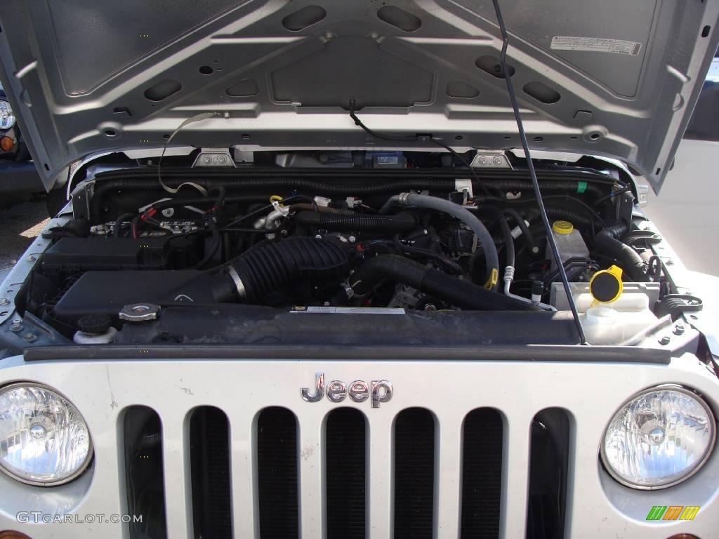 2009 Wrangler X 4x4 - Bright Silver Metallic / Dark Slate Gray/Medium Slate Gray photo #15