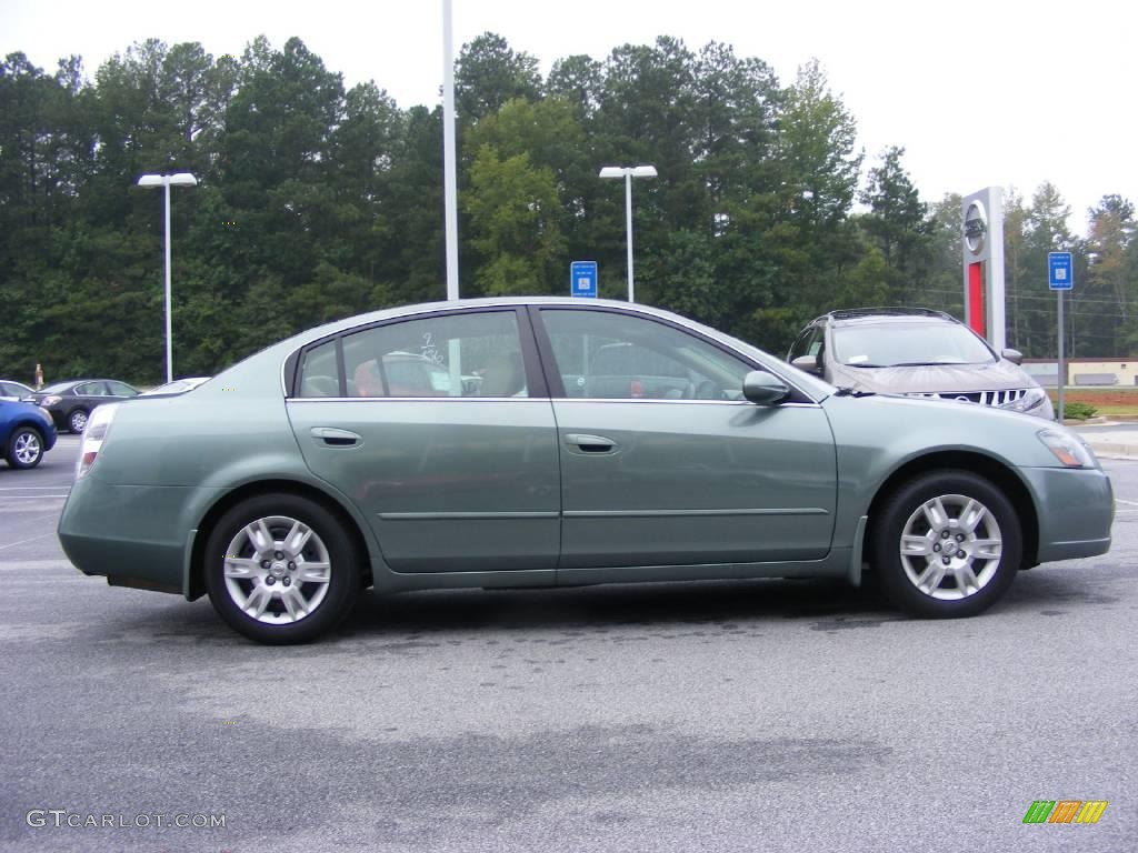 2006 Altima 2.5 S - Mystic Emerald Metallic / Blond photo #5