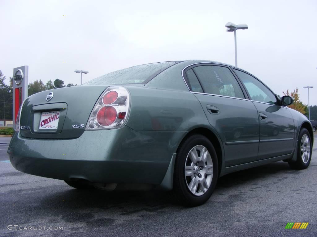 2006 Altima 2.5 S - Mystic Emerald Metallic / Blond photo #6