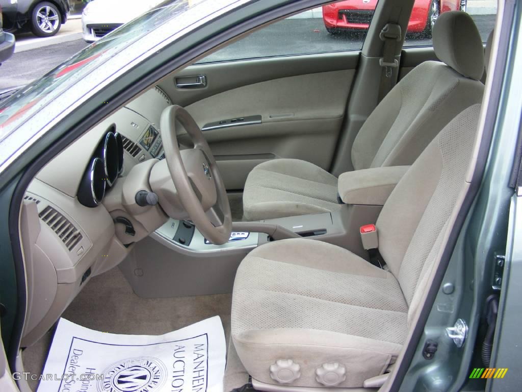 2006 Altima 2.5 S - Mystic Emerald Metallic / Blond photo #10