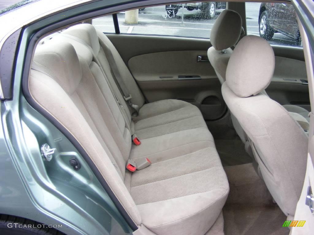 2006 Altima 2.5 S - Mystic Emerald Metallic / Blond photo #14