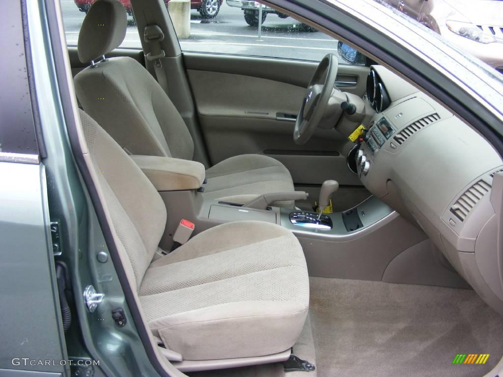 2006 Altima 2.5 S - Mystic Emerald Metallic / Blond photo #16