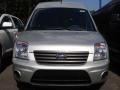 2010 Silver Metallic Ford Transit Connect XLT Cargo Van  photo #2