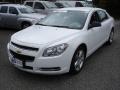 2009 Summit White Chevrolet Malibu LS Sedan  photo #1