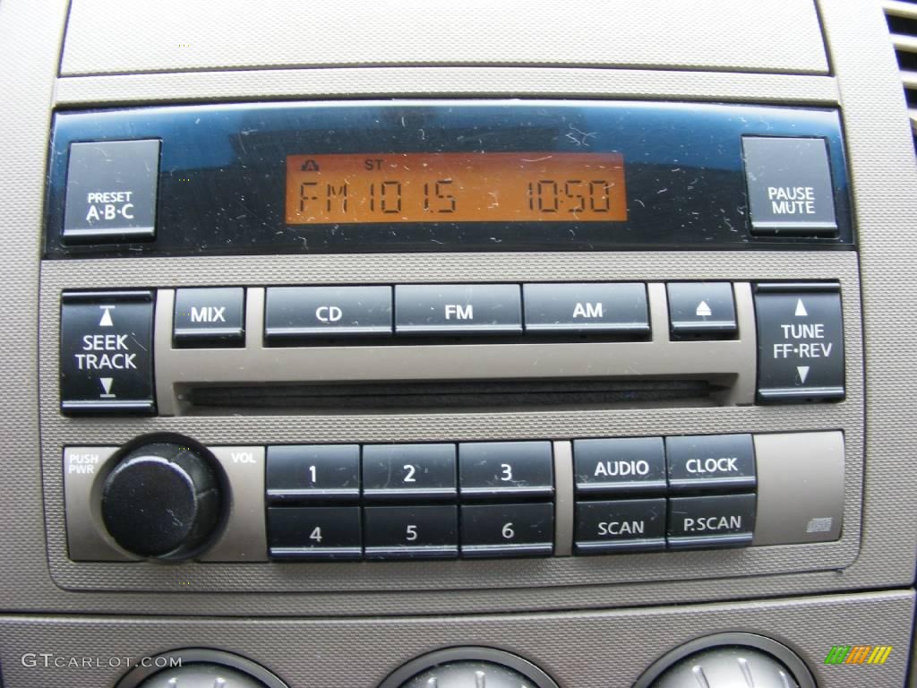 2006 Altima 2.5 S - Mystic Emerald Metallic / Blond photo #22