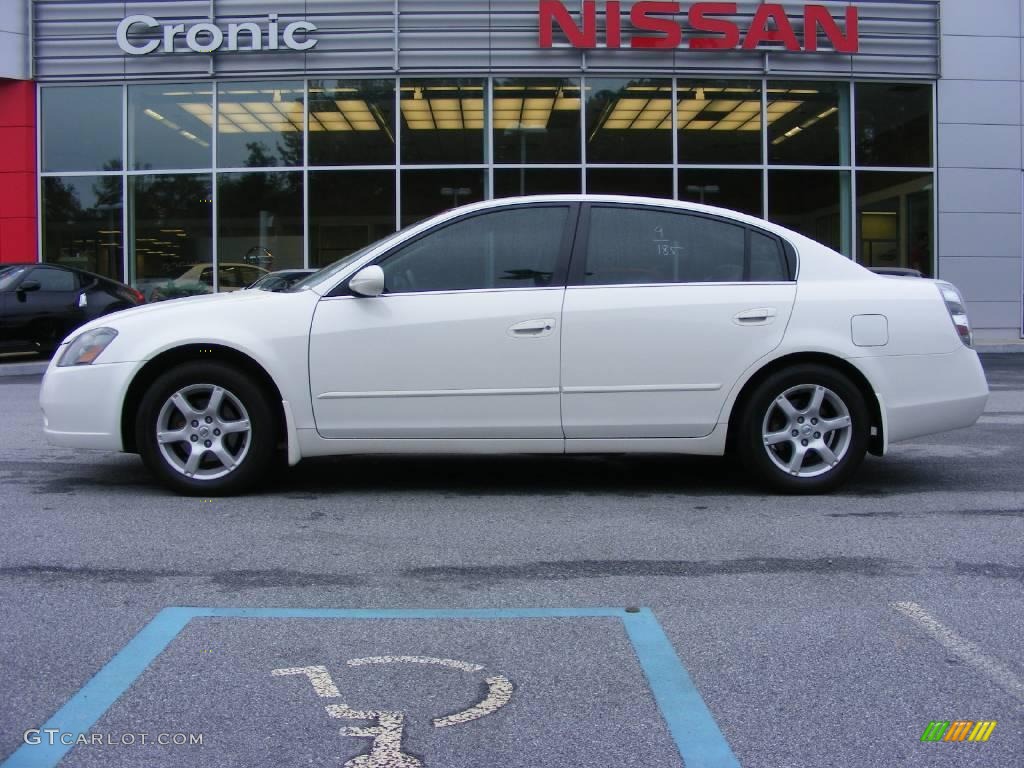2006 Altima 2.5 S Special Edition - Satin White Pearl / Blond photo #1
