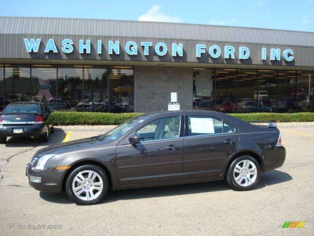 2006 Fusion SEL V6 - Charcoal Beige Metallic / Medium Light Stone photo #1