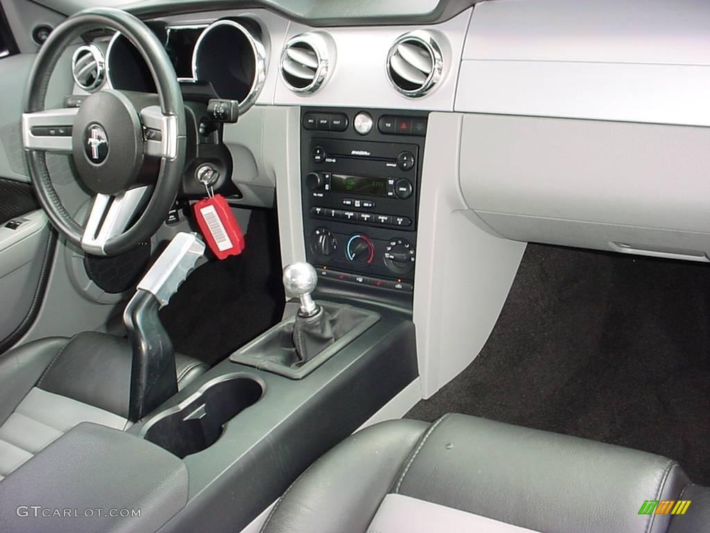 2007 Mustang GT Premium Coupe - Black / Black/Dove Accent photo #15