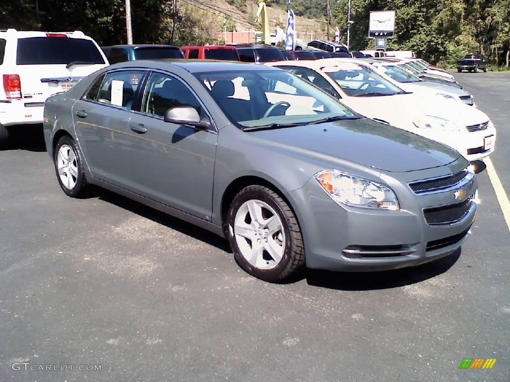 2009 Malibu LS Sedan - Dark Gray Metallic / Titanium photo #1