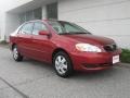 2006 Impulse Red Pearl Toyota Corolla LE  photo #1