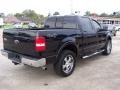 2008 Black Ford F150 Lariat SuperCrew 4x4  photo #5