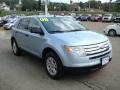 2008 Light Ice Blue Metallic Ford Edge SE  photo #6