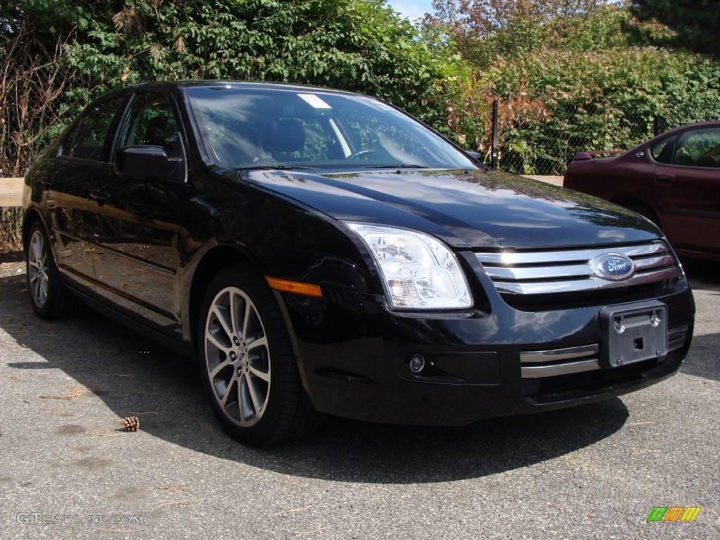 Black Ebony Ford Fusion