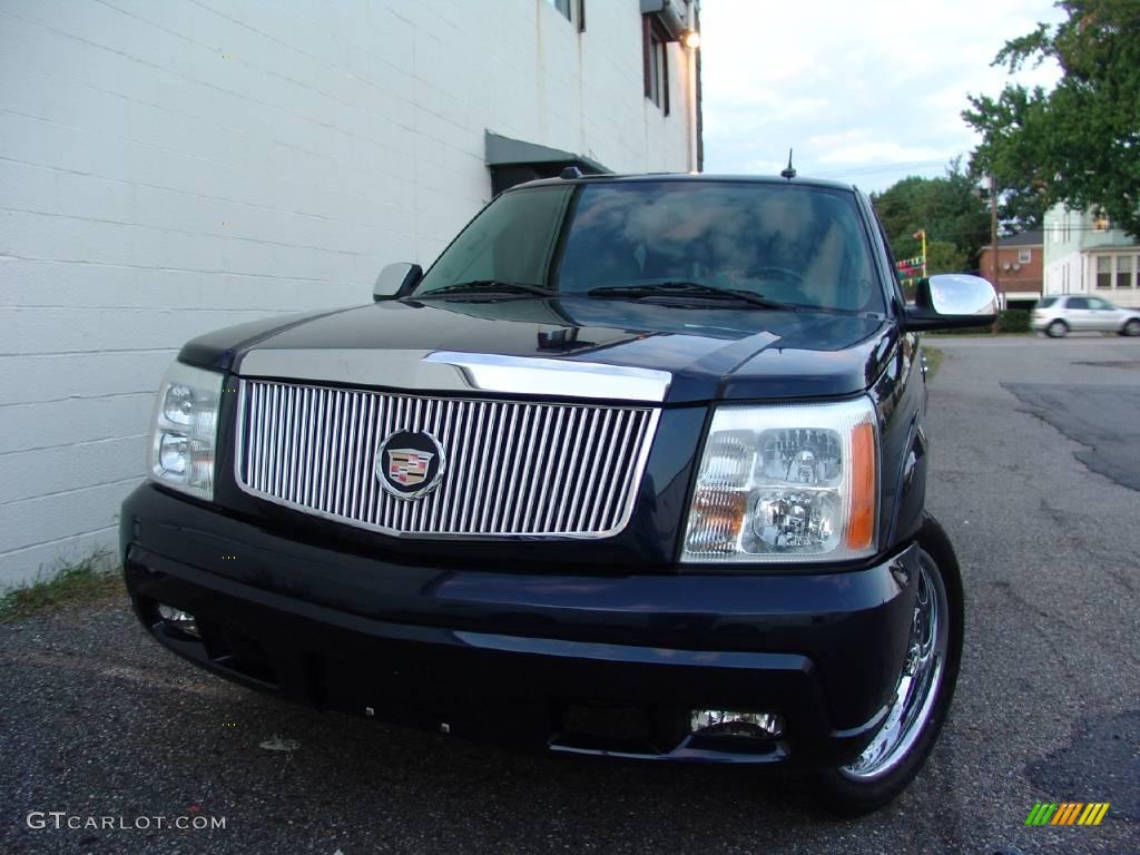2004 Escalade AWD - Blue Chip / Pewter Gray photo #1