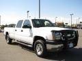 2004 Summit White Chevrolet Silverado 3500HD LT Crew Cab 4x4  photo #3