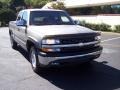 2000 Light Pewter Metallic Chevrolet Silverado 1500 LS Extended Cab 4x4  photo #18